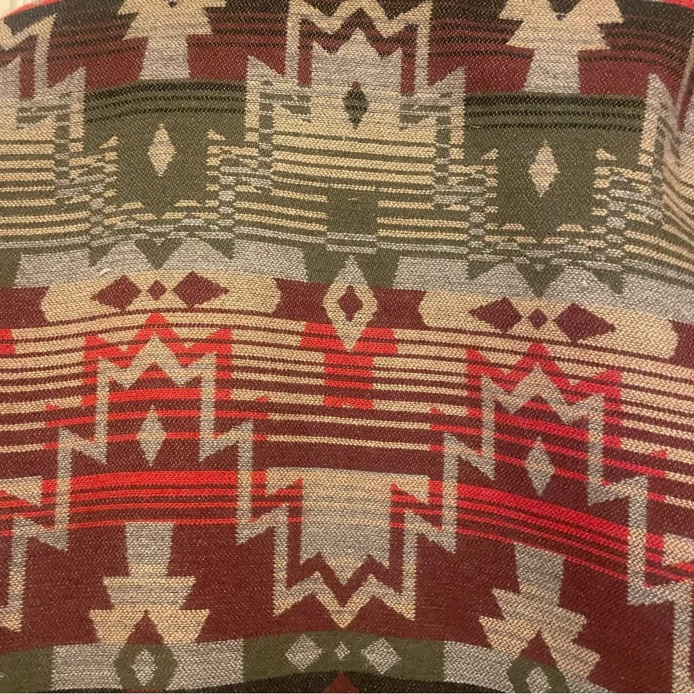 Coldwater Creek women’s Size 10 
Southwestern design Wool Blend Shacket Jacket - Picture 10 of 14